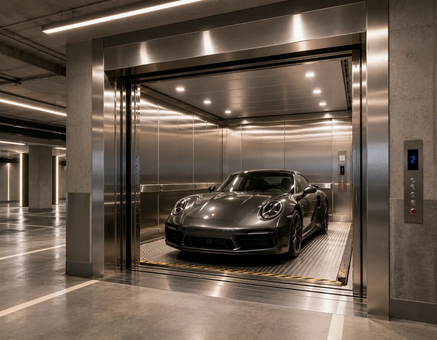 Car elevator installation system for parking and vehicle movement in Delhi NCR