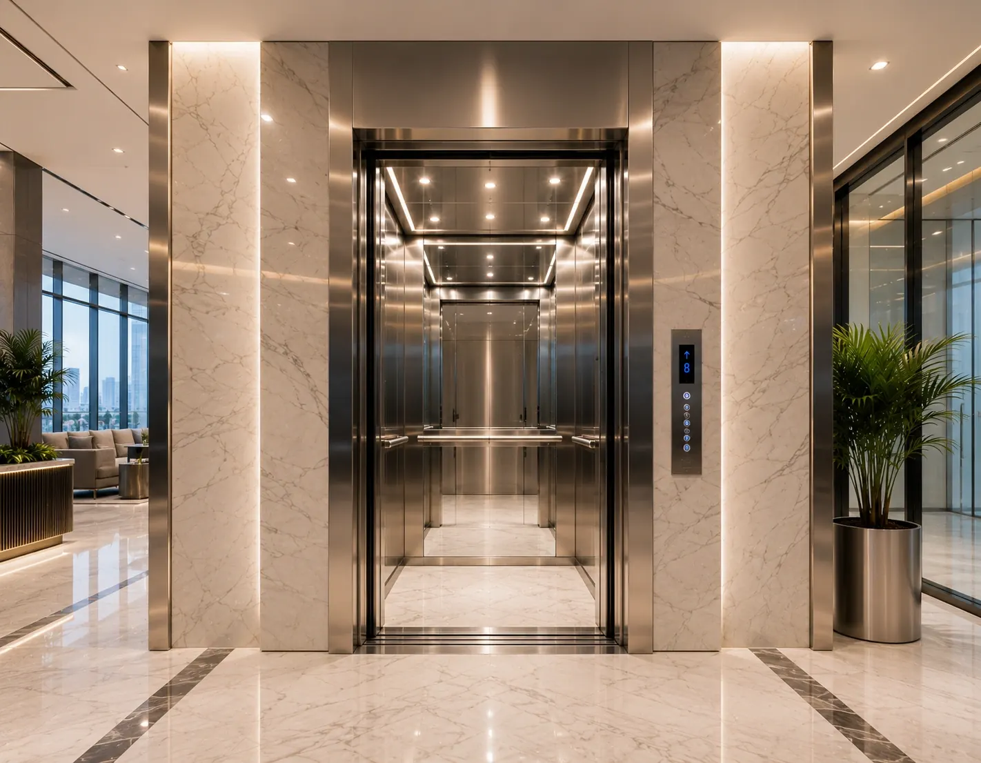 Passenger elevator installation service in Delhi NCR by MB Elevator