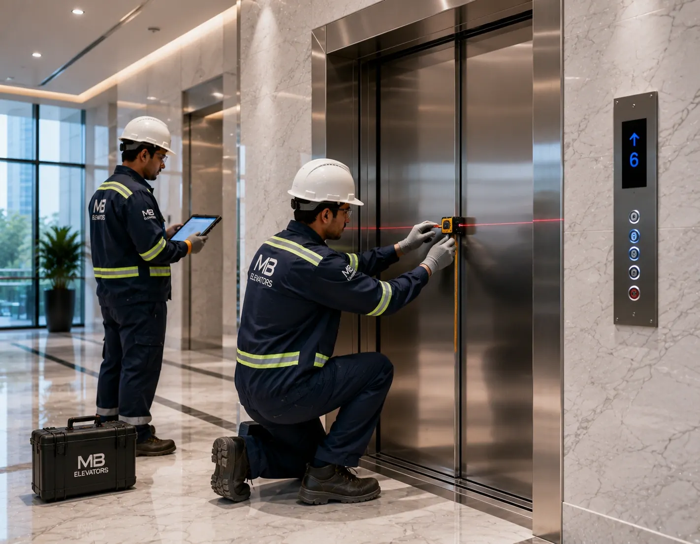 Elevator installation services for commercial and residential buildings in Delhi NCR