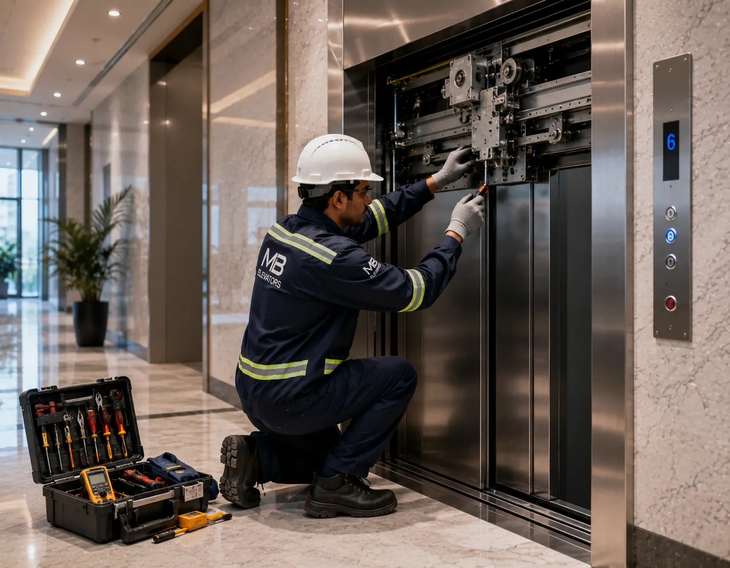 Lift repair services for elevator faults and breakdowns in Delhi NCR