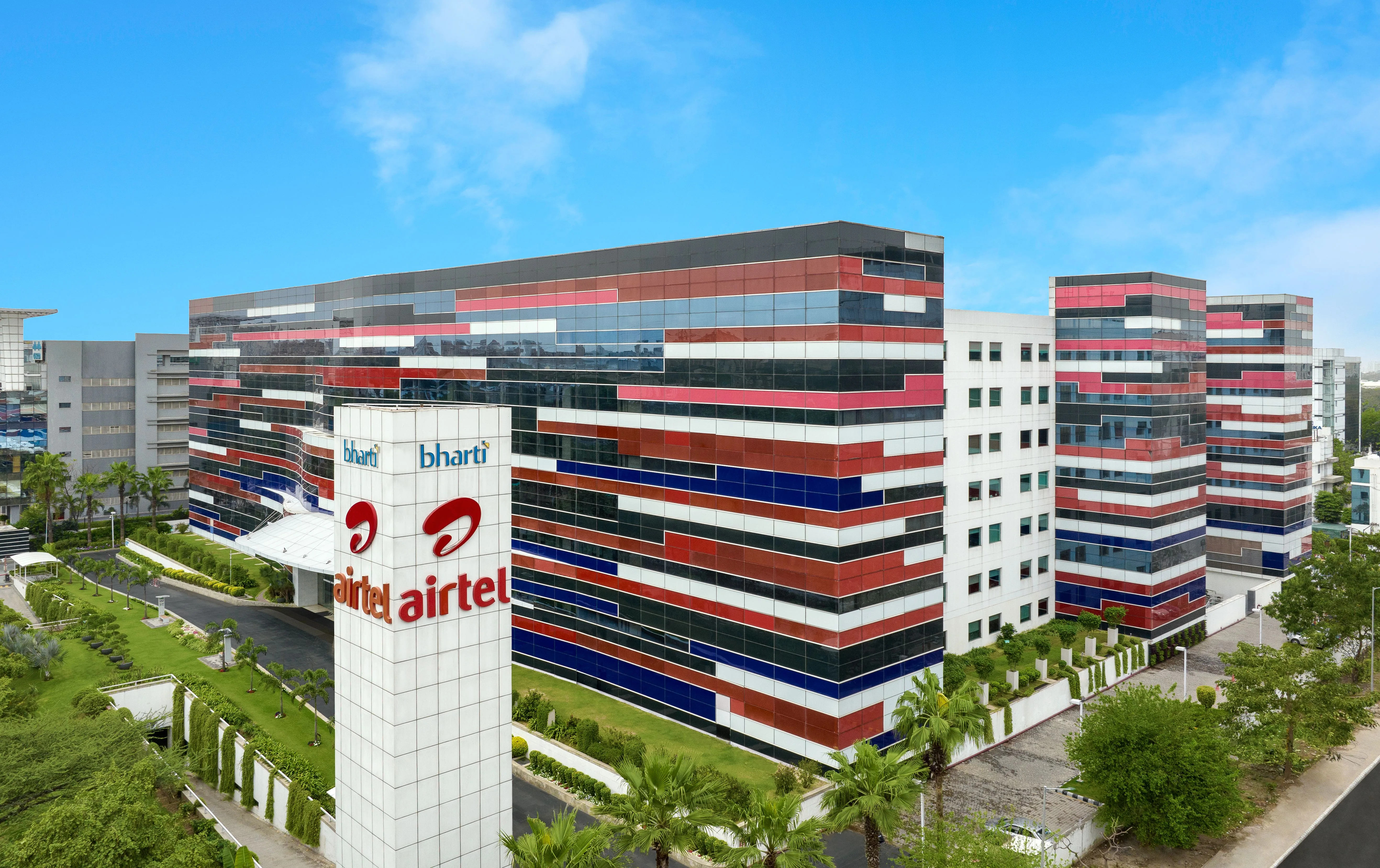 Airtel corporate campus in Gurgaon