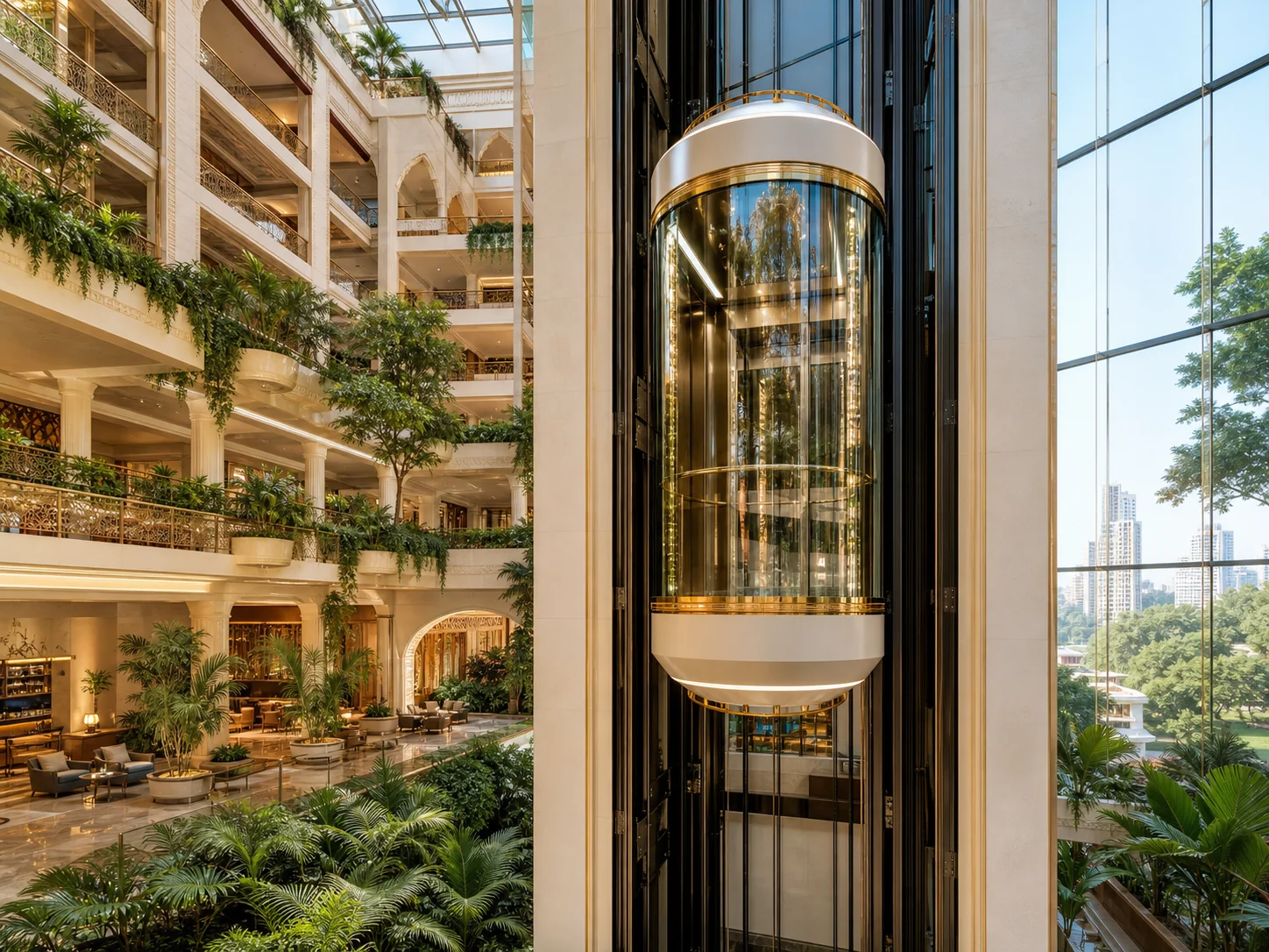 Capsule Elevators elevator installation
