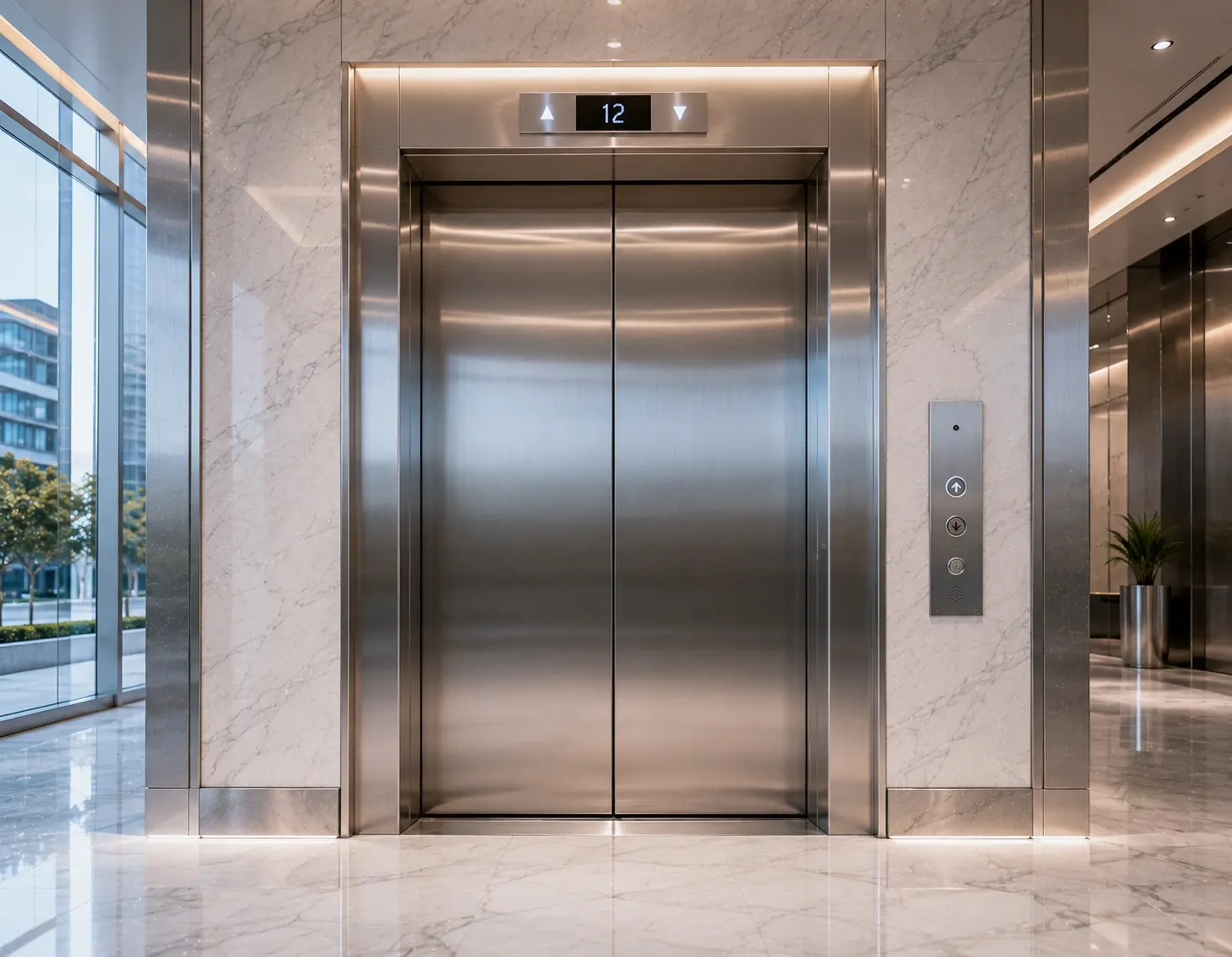 Automatic elevator doors replacement and repair in Delhi NCR